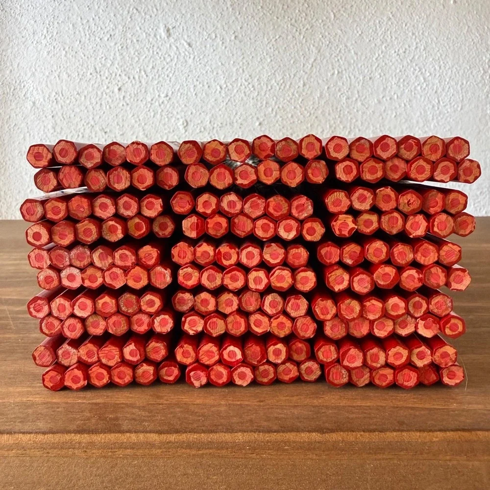 Lot of 180 Discontinued NOS Paper Mate American Checking Red‎ Correcting Pencils